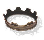 Crown of the king, crown of thorns