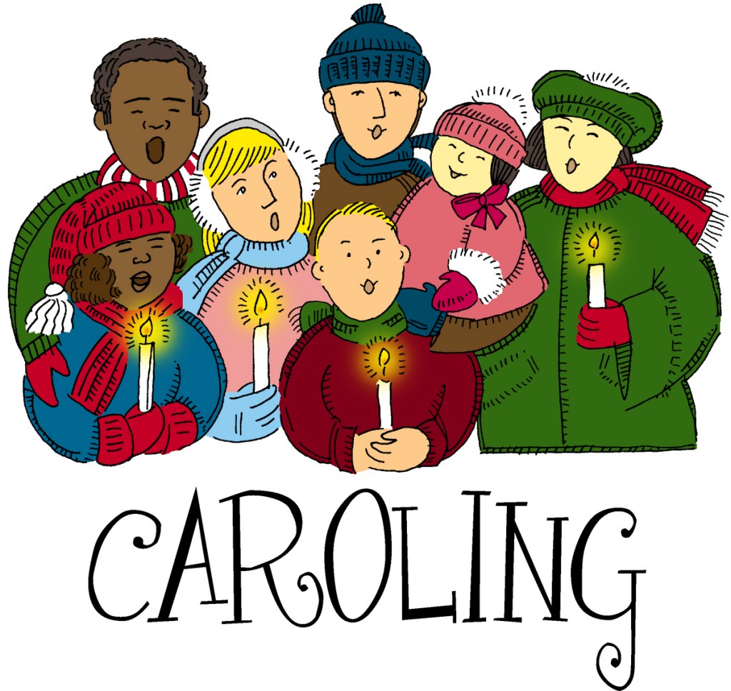 Group of carolers